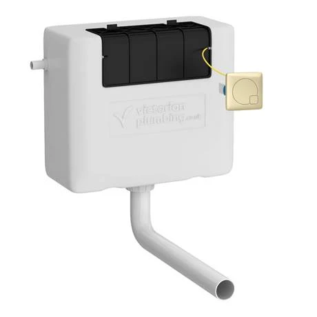 Arezzo 1100 Matt Green Slimline Combination Vanity Unit (Brushed Brass Flush & Handles) 8 Arezzo 1100 Matt Green Slimline Combination Vanity Unit (Brushed Brass Flush & Handles) - Image 6