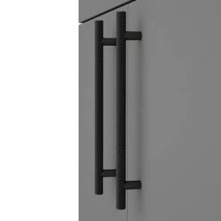 Arezzo Matt Black 900mm Quadrant Shower Suite with Matt Grey Vanity Unit + Modern Round Toilet -Cloakroom Suites Shop AZMB9ES d8 460