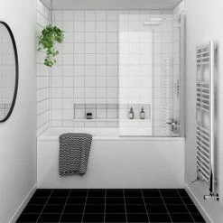 Arezzo Matt Black Complete Modern Bathroom Package -Cloakroom Suites Shop AZMBCBPSB d4 460
