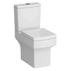 Arezzo Square Cloakroom Suite (Toilet + Basin) -Cloakroom Suites Shop AZSQCS d1 460