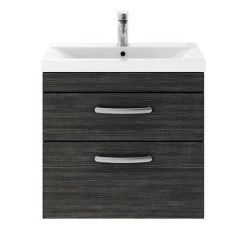Brooklyn Black Cloakroom Suite (Wall Hung Vanity + Toilet) 10 Brooklyn Black Cloakroom Suite (Wall Hung Vanity + Toilet) -Cloakroom Suites Shop BHB5CS d2 460