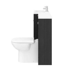 Brooklyn Black 1500mm Combination Furniture Pack -Cloakroom Suites Shop BK1500BLK D4 460
