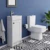 Bromley Small Cloakroom Suite 2 Bromley Small Cloakroom Suite -Cloakroom Suites Shop BR4S prod