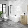 Brooklyn Natural Oak Bathroom Suite 1 Brooklyn Natural Oak Bathroom Suite -Cloakroom Suites Shop BROAKBS np