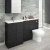 Brooklyn Black 1500mm Combination Furniture Pack -Cloakroom Suites Shop Brooklyn Black Combination Furniture Pack 1500mm p