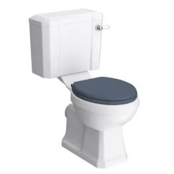 Chatsworth Traditional Blue Cloakroom Suite (Vanity Unit + Close Coupled Toilet) 12 Chatsworth Traditional Blue Cloakroom Suite (Vanity Unit + Close Coupled Toilet) -Cloakroom Suites Shop CBLCS425 d4 460