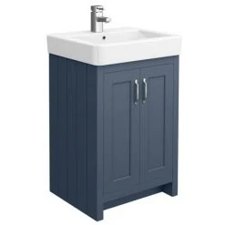 Chatsworth Blue 4-Piece Low Level Bathroom Suite -Cloakroom Suites Shop CBLULL4PC d3 460