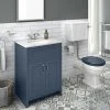 Chatsworth Blue White Marble 4-Piece Low Level Bathroom Suite -Cloakroom Suites Shop CBLUWMLL4PC p