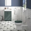 Chatsworth Green 4-Piece Low Level Bathroom Suite -Cloakroom Suites Shop CGRNLL4PC p