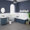 Chatsworth Blue Bathroom Suite incl. 1700 x 700 Bath with Panels -Cloakroom Suites Shop CHTBSBLU n p