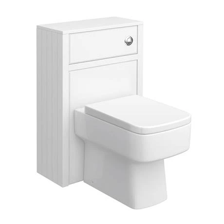 Chatsworth White Marble 810mm Traditional White Vanity Unit + Toilet Package 4 Chatsworth White Marble 810mm Traditional White Vanity Unit + Toilet Package - Image 2