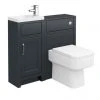 Chatsworth Traditional Cloakroom Vanity Unit Suite - Graphite 2 Chatsworth Traditional Cloakroom Vanity Unit Suite - Graphite -Cloakroom Suites Shop Chatsworth Traditional Graphite Cloakroom Suite nw p