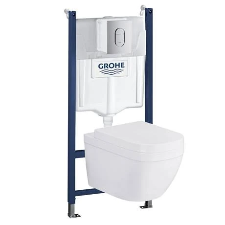 Grohe Solido Euro/Arena Wall Hung Bathroom Suite 4 Grohe Solido Euro/Arena Wall Hung Bathroom Suite - Image 2