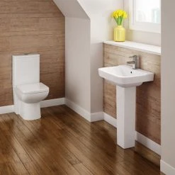 Genova Short Projection Bathroom Suite