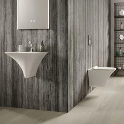 Hudson Reed Grace 1TH Wall Hung Suite (Rimless Toilet, Concealed Cistern + Basin)