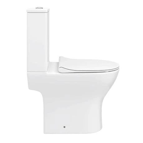 Milan Juno Gloss White Cloakroom Suite 6 Milan Juno Gloss White Cloakroom Suite - Image 4