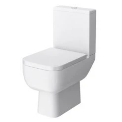 Minimalist Compact Wall Hung Vanity Unit + Series 600 Close Coupled Toilet -Cloakroom Suites Shop MCWHVKCCT detail1 460