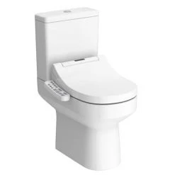 Metro Smart Bidet Toilet with Wall Hung Basin Suite -Cloakroom Suites Shop METSMWCS d4 460