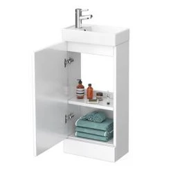 Toronto Modern Cloakroom Vanity Suite -Cloakroom Suites Shop MILFSGW d2 460