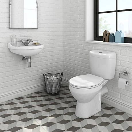 Novad Ceramic Cloakroom Suite 3 Novad Ceramic Cloakroom Suite