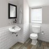 Oxford Cloakroom Suite with Basin Mixer, Waste + Chrome Bottle Trap -Cloakroom Suites Shop OCSBMWC n p