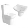 Nuie Renoir 4-Piece Modern Cloakroom Suite 2 Nuie Renoir 4-Piece Modern Cloakroom Suite -Cloakroom Suites Shop Premier Renoir 4 Piece Modern Cloakroom Suite p