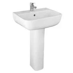 RAK Series 600 WC PAK with Soft Close Seat + 1TH Basin -Cloakroom Suites Shop RAK Series 600 WC PAK with Soft Close Seat and 1TH Basin detail 1 460