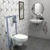 Grohe Solido Bau/Nova Cosmo COMPLETE Wall Hung Bathroom Suite -Cloakroom Suites Shop SBNWHPAK nw p