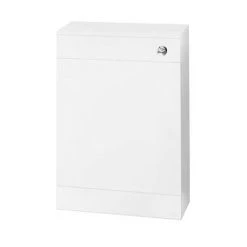 Venice Gloss White Vanity Unit Cloakroom Suite w. Matt Black Handle -Cloakroom Suites Shop VEN1MB d5 460